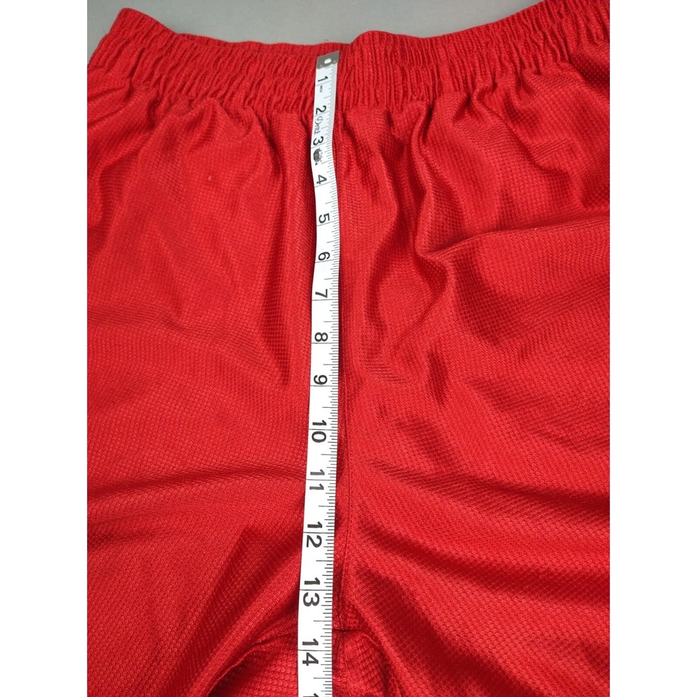Nike Basketball Dazzle Money Shorts - Red -‎ Mens Large - Picture 4 of 13